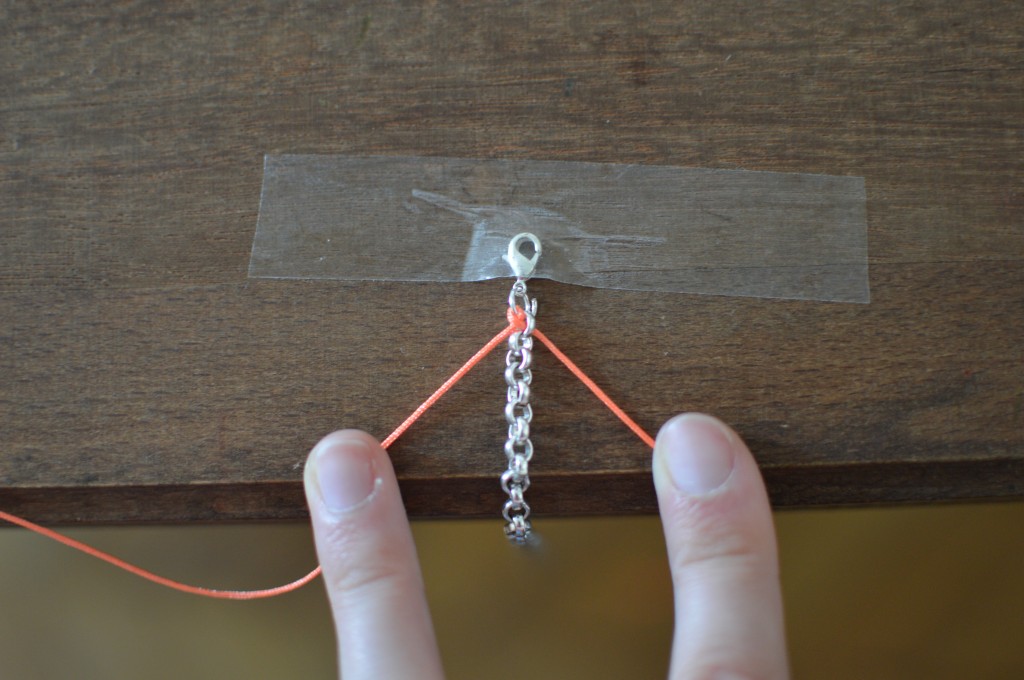 DIY bracelet chaine